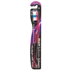 Escova Dental Johnsons Reach Professional Média 40 Grande Unidade