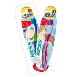Escova Dental Kess Steps 2 Extra Macia Unidade