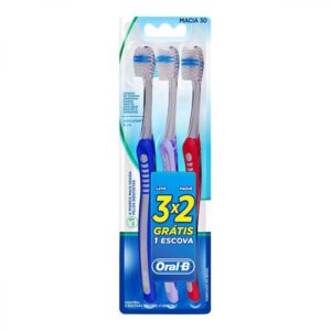 Escova Dental Oral-B Indicator Plus 30 Leve 3 Pague 2 Unidades