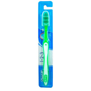 15366330365-3014260833176.jpg Escova Dental Oral-B Macia 123 Limpeza Brilhante Unidade