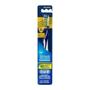 15366330384-3014260807108.jpg Escova Dental Oral-B Pro-Saúde 35 Macia Antibacteriana Com 2 Unidades
