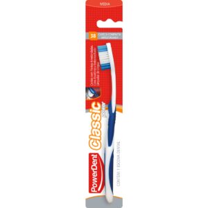 Escova Dental Powerdent Classic Power Media Unidade