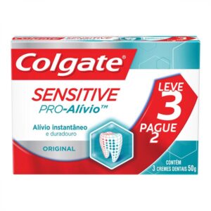 Creme Dental Colgate Sensitive Pro Alivio Com 50g Leve 3 Pague 2