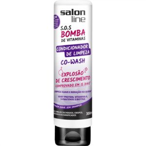 Condicionador Salon Line SOS Bomba de Vitaminas Co-Wash Com 300ml