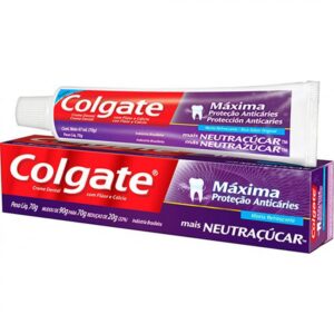 Creme Dental Colgate Máxima Proteção Neutraçucar Com 70g