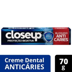 Creme Dental Close Up Bloqueio Anti Caries Com 70g