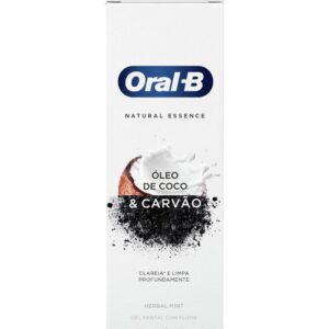 15366332369-7500435176477.jpg Creme Dental Oral-B Oléo de Coco e Carvão Com 102g