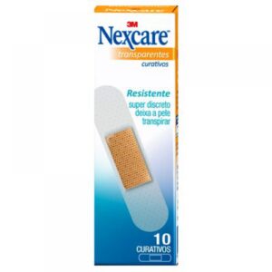 Curativo Nexcare Transparente Com 10 Unidades