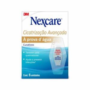 Curativo Nexcare Cicatrização Avançada Com 6 Unidades