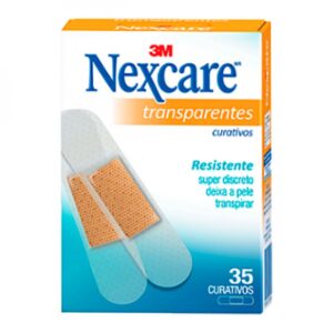 Curativo Nexcare Transparente Com 35 Unidades