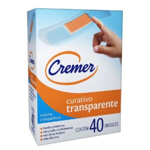 Curativo Cremer Care Transparente Com 40 Unidades