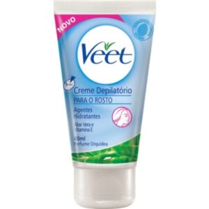 Creme Depilatório Facial Veet Agentes Hidratantes Com 40ml