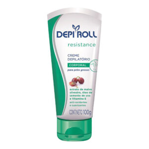 Creme Depilatório DepiRoll Corporal Pelos Grossos Com 100g