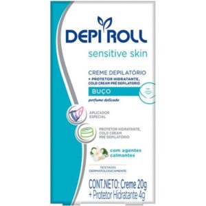 Creme Depilatório Depi Roll Buço Sensitive Skin Com 20g