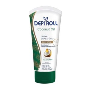 Creme Depilatório Corporal Depi Roll Óleo de Coco Com 100g