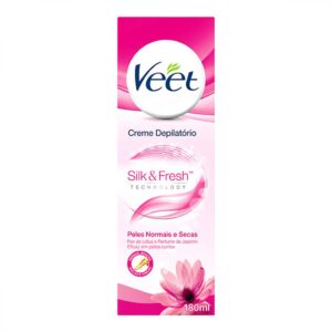 Creme Depilatório Veet Pele Normal e Seca Com 180ml