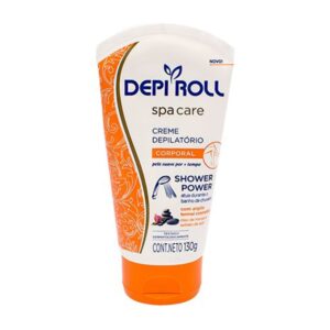 Creme Depilatório Corporal DepiRoll Shower Power Spa Care Com 130g