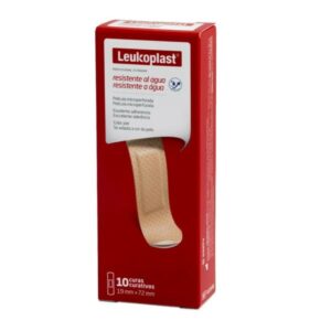 Curativo Leukoplast Transparente Cor da Pele Com 10 Unidades