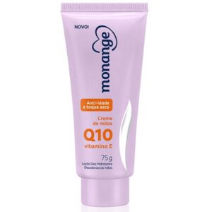 Creme para Mãos Monange Anti-idade Q10 e Vitamina E Com 75g