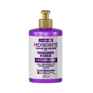 Creme de Pentear Gota Dourada Desamarelador Com 320ml