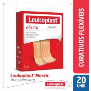Curativo Leukoplast Elastic Sortidos Com 20 Unidades