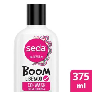 Creme de Limpeza Seda Boom Liberado 3 em 1 Co-Wash Com 375ml