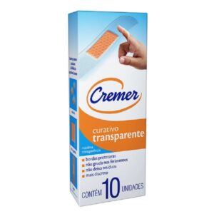 Curativo Cremer Care Transparente Com 10 Unidades