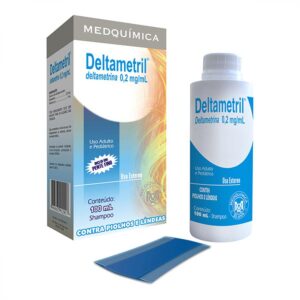 Deltametril 20mg Shampoo Com 100ml Medquimica