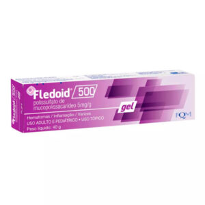 Fledoid 500mg Pomada Com 40g Farmoquímica