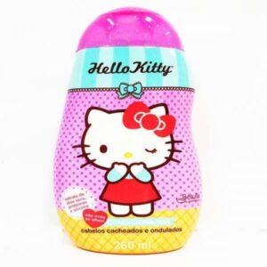 Condicionador Infantil Hello Kitty Cacheado Com 260ml