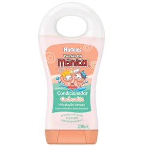 Condicionador Huggies Turma da Mônica Cacheados Com 200ml