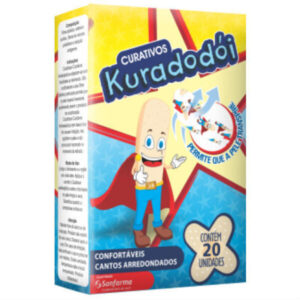 Curativo Kuradodói Cicatrisan Com 20 Unidades Sanfarma