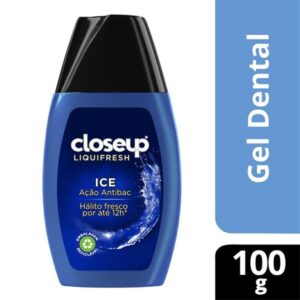 Gel Dental Close-Up LiquiFresh Ice Com 100g
