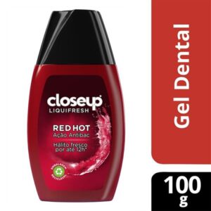 Gel Dental Close-Up LiquiFresh Red Hot Com 100g