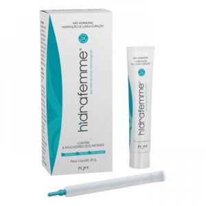 Gel Hidratante Vaginal Hidrafemme Com 24g + 8 Aplicadores