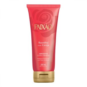 Hidratante Corporal Paixão Baunilha com Cereja Com 200ml