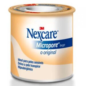 Fita Micropore Nexcare Bege 50mm x 4,5m Unidade