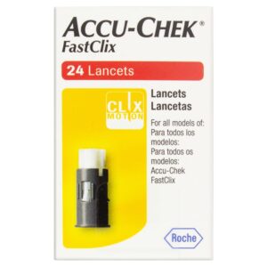 Lanceta Accu-Chek FastClix Com 24 Unidades