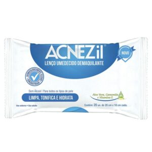 Lenço Demaquilante Acnezil Com 20 Unidades Cimed