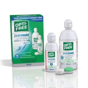 15366335311-493432b80892f3bb090241ca65172416-1.jpg Kit Opti-free PureMoist Com 300ml + 120ml + Estojo para Lentes