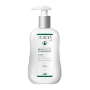 15366335366-7896094210585.jpg Loção Hidratante Corporal Umiditá Ai Pele Sensível Com 465ml