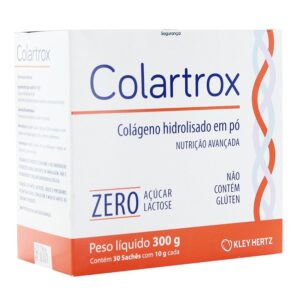Colageno Hidrolisado Colartrox Sachê Pó Com 30 Unidades de 10g Cada