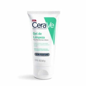 Gel de Limpeza Facial CeraVe Pele Oleosa Sem Perfume Com 60g