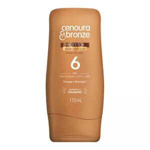 15366335611-7896108560408.jpg Loção Bronzeadora Cenoura e Bronze FPS 6 Com 110ml