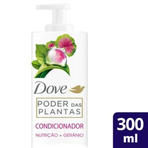Condicionador Dove Poder das Plantas Nutrição + Gerânio Com 300ml