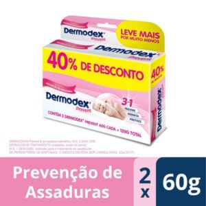 Kit Dermodex Prevent Com 2 Unidades de 60g 40%Off