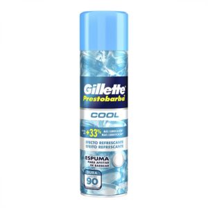 15366336217-7500435126557.jpg Espuma de Barbear Gillette Cool Efeito Refrescante Com 150g