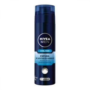 15366336278-4005808817658.jpg Espuma Barbear Aerosol Nivea For Men Refrescante Com 193g