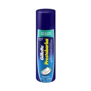 Espuma de Barbear Gillette Prestobarba Pele Sensível Com 150g