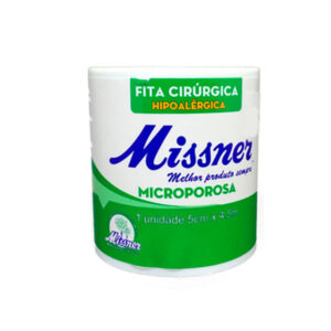 Fita Cirurgica Microporosa Missner 5cm x 4,5m